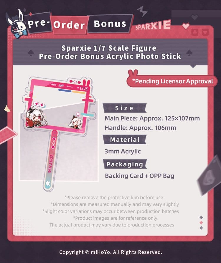 Honkai: Star Rail PVC Figur 1/7 Sparkle with Bonus 34 cm