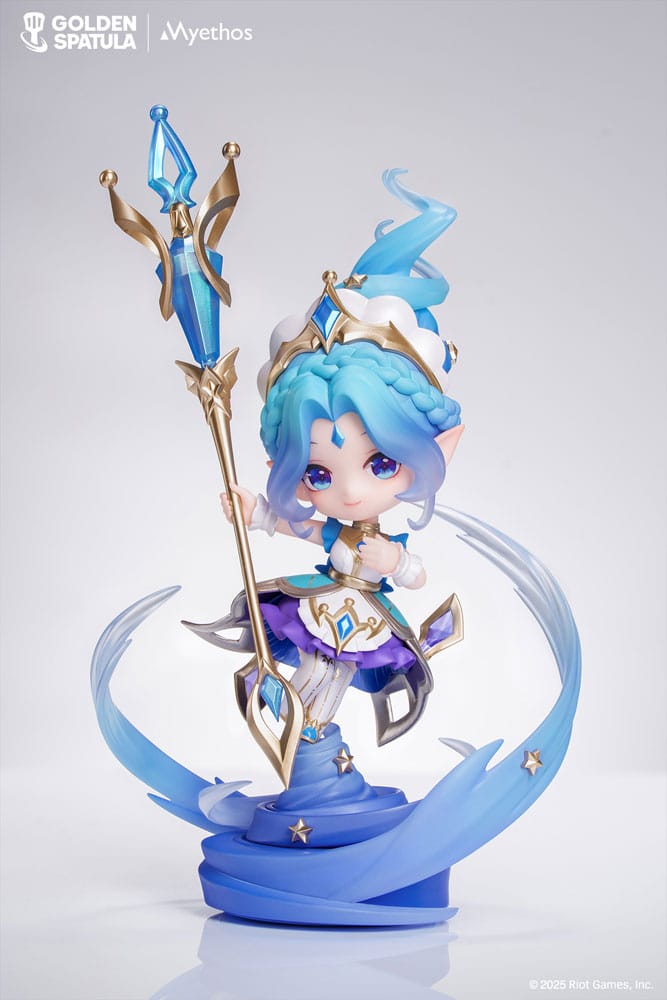 Golden Spatula PVC Statue Prestige Perfume Gem Chibi Janna Figure 17 cm        