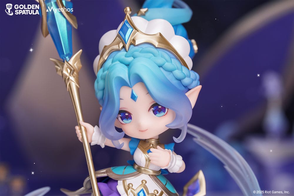 Golden Spatula PVC Statue Prestige Perfume Gem Chibi Janna Figure 17 cm        