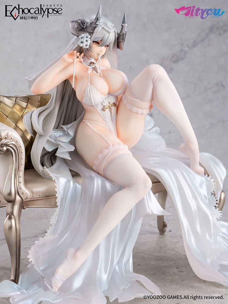 Echocalypse PVC Statue 1/7 Lilith Pure White Pledge Ver. 21 cm         