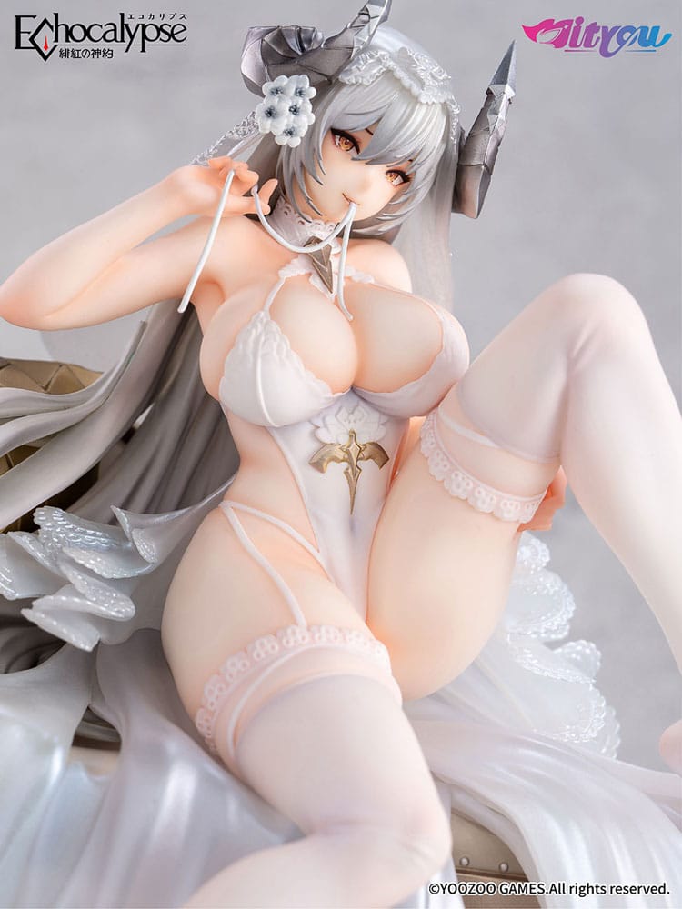 Echocalypse PVC Statue 1/7 Lilith Pure White Pledge Ver. 21 cm         