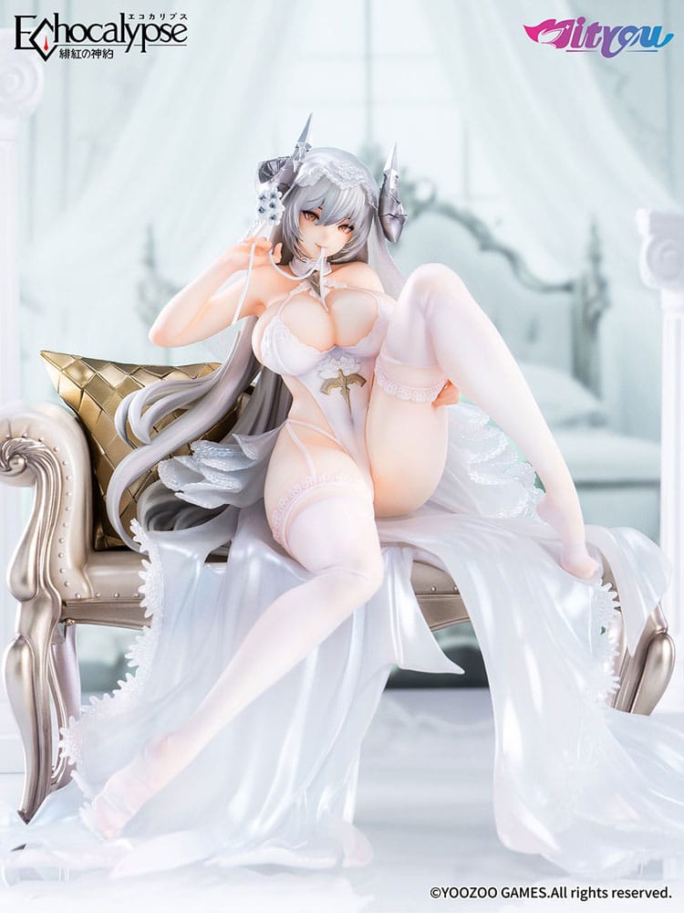 Echocalypse PVC Statue 1/7 Lilith Pure White Pledge Ver. 21 cm         