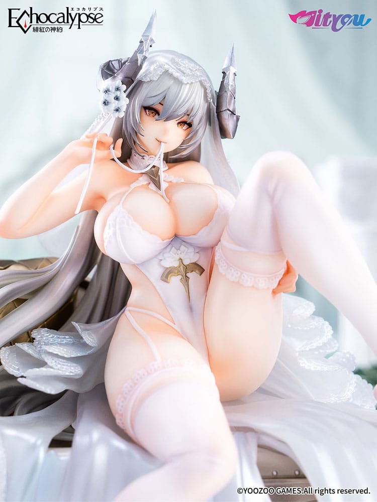 Echocalypse PVC Statue 1/7 Lilith Pure White Pledge Ver. 21 cm         