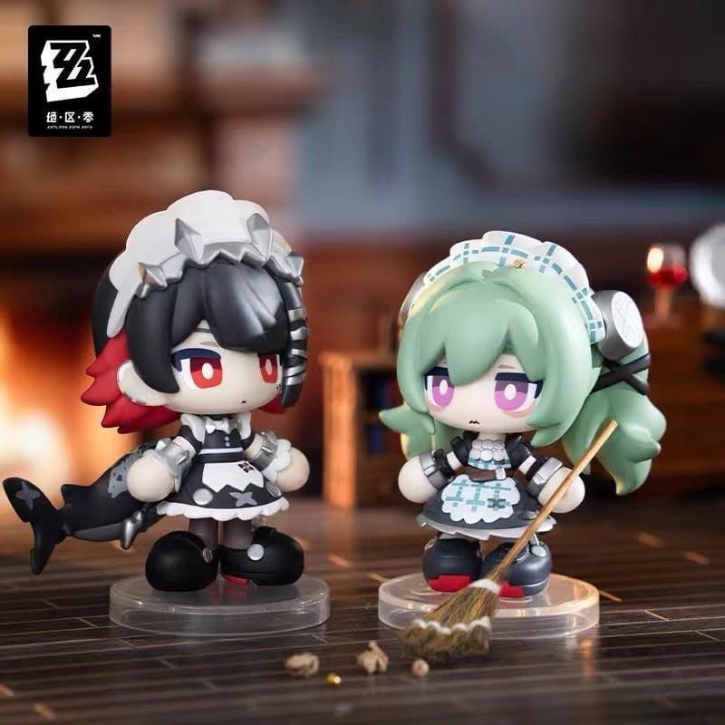 Zenless Zone Zero PVC Minifiguren Tiny Agents 8-10 cm Blind Box Display (12)