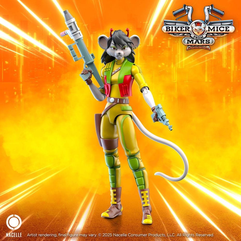 Biker Mice From Mars Actionfigur Carbine 23 cm