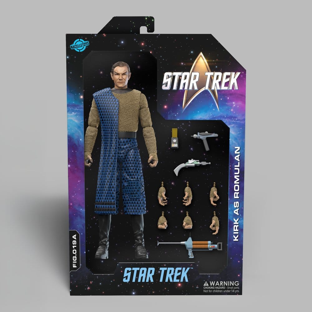 Star Trek 1/10 Actionfigur Kirk as Romulan (Die unsichtbare Falle) 16 cm
