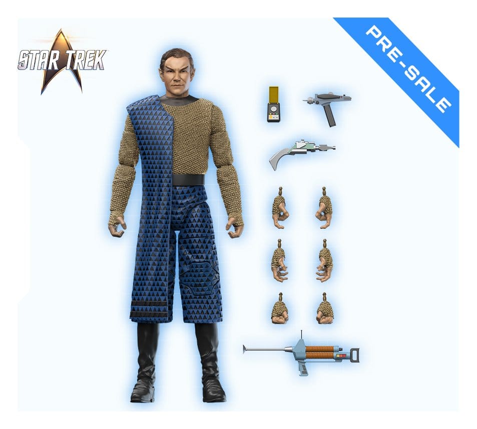 Star Trek 1/10 Actionfigur Kirk as Romulan (Die unsichtbare Falle) 16 cm