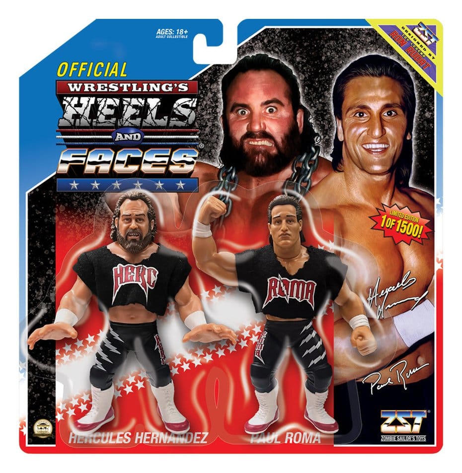 Zombie Sailor's Toys Actionfiguren 2er-Pack Black Gear Hercules and Paul Roma 11 cm