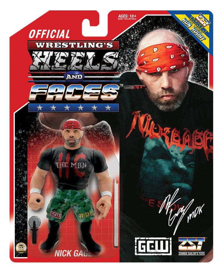 Zombie Sailor's Toys Actionfigur Nick Gage 11 cm