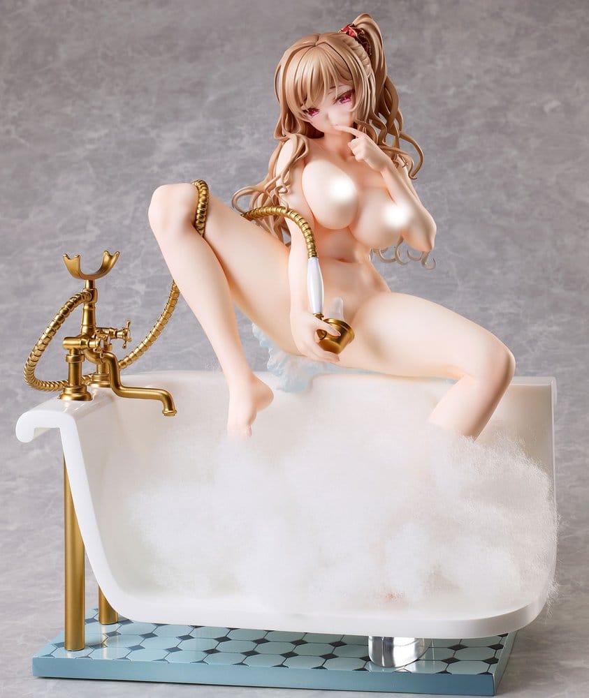 Original Character PVC Figur Girl in the Bath Illustration by Ponzu 26 cm