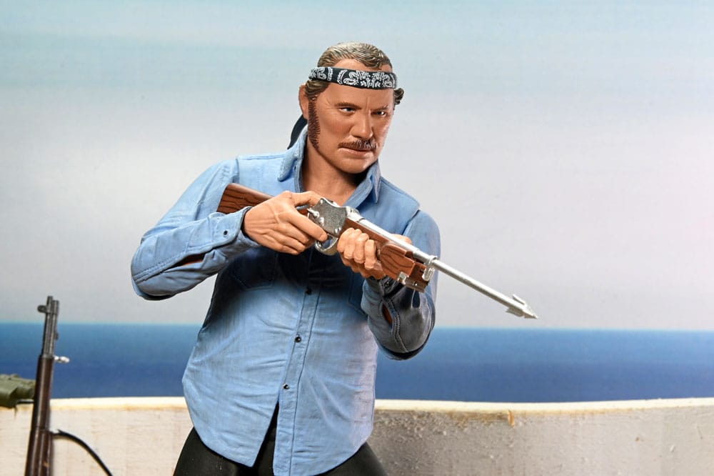 Der weiße Hai Actionfigur Ultimate Sam Quint 50th Anniversary Figure 18 cm