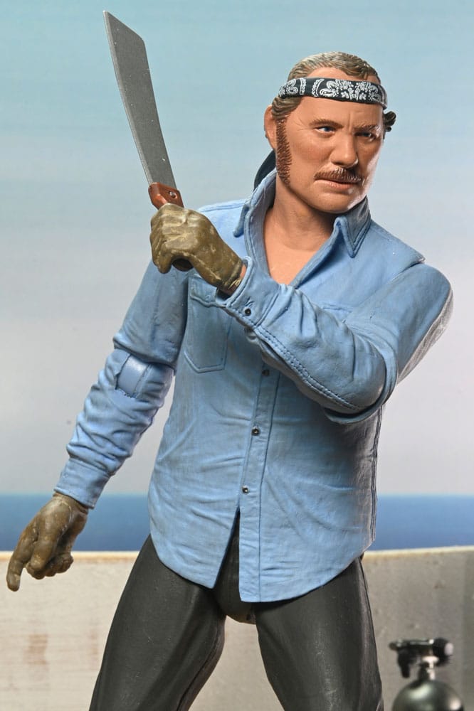 Der weiße Hai Actionfigur Ultimate Sam Quint 50th Anniversary Figure 18 cm