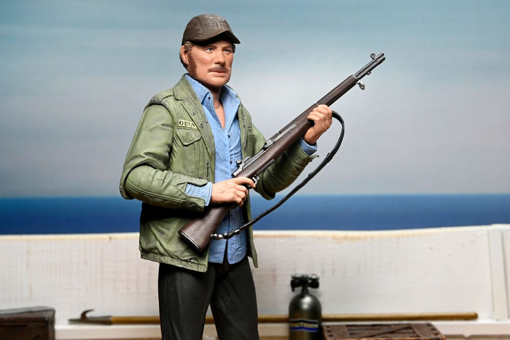 Der weiße Hai Actionfigur Ultimate Sam Quint 50th Anniversary Figure 18 cm