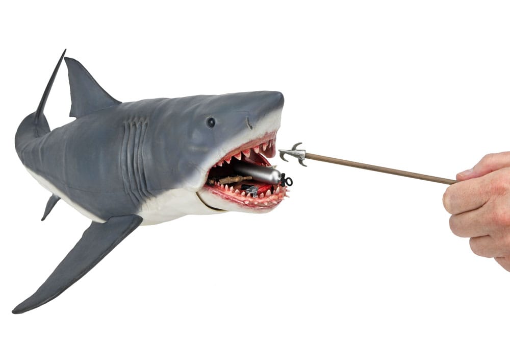 Der weiße Hai 12" Head to Tail Actionfigur The Game of Jaws 50th Anniversary 38 cm