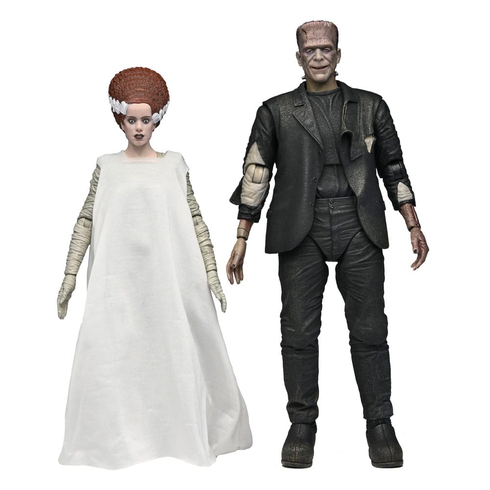 Universal Monsters Actionfiguren 2er-Pack Bride of Frankenstein 90th Anniversary The Monster & His Mate 18 cm