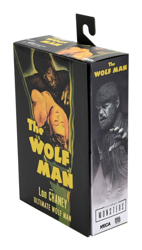 Universal Monsters Actionfigur Ultimate The Wolf Man (Black & White) 18 cm