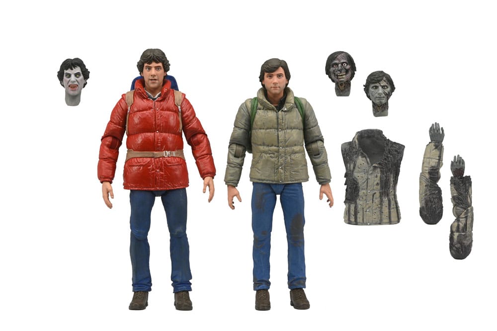 American Werewolf Actionfiguren Doppelpack Jack and David 18 cm