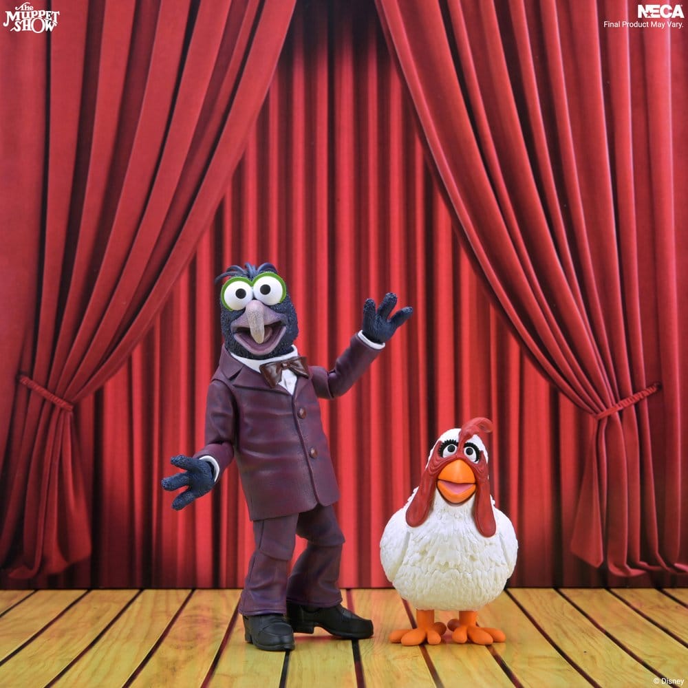 The Muppets Ultimate Actionfigur Gonzo with Camilla 18 cm