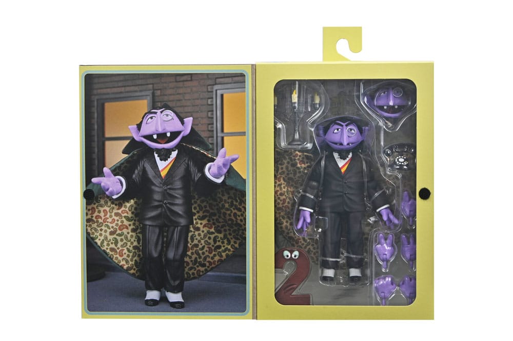 Sesamstraße Actionfigur Ultimate Graf Zahl 17 cm