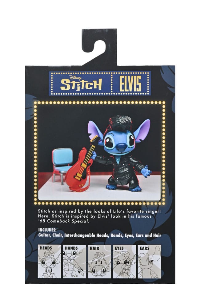 Lilo & Stitch Actionfigur Ultimate Singer Elvis Stitch 7 cm