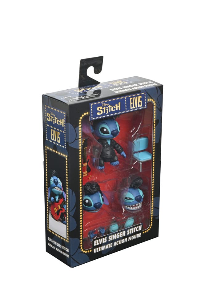 Lilo & Stitch Actionfigur Ultimate Singer Elvis Stitch 7 cm