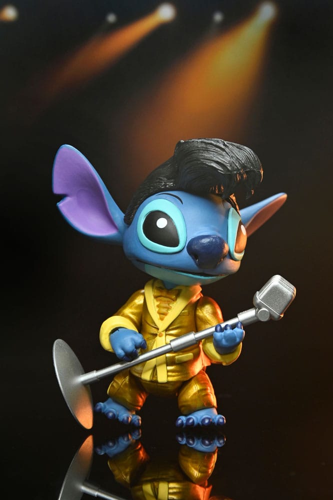 Lilo & Stitch Actionfigur Ultimate Gold Suit Elvis Stitch 18 cm