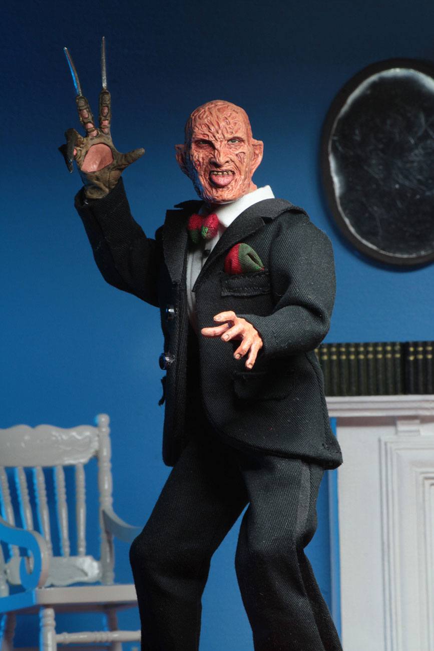 Nightmare on Elm Street Clothed Figur Tux Freddy 20 cm