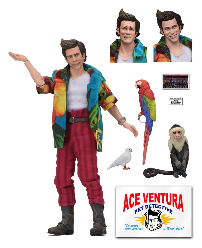 Ace Ventura Clothed Actionfigur Ace Ventura 20 cm