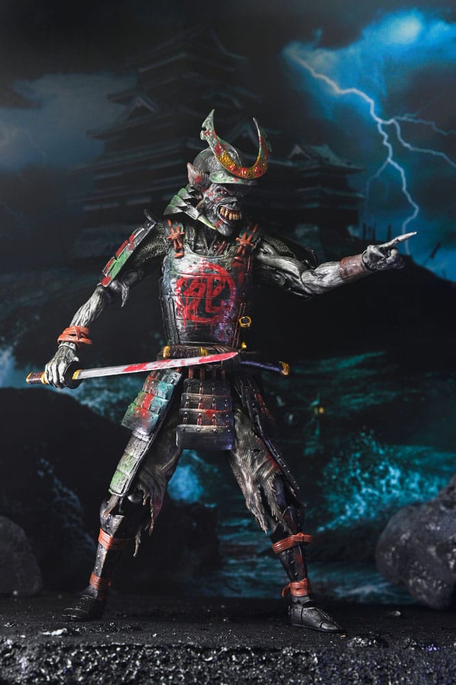 Iron Maiden Future Past World Tour Ultimate Actionfiguren 2er-Pack Senjutsu Eddie and Somewhere in Time Eddie 18 cm