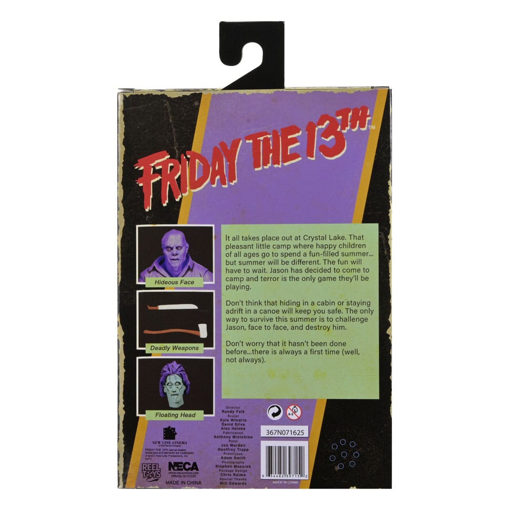Freitag der 13. Actionfigur Jason Theme Music Edition (Classic Video Game Appearance) 18 cm 