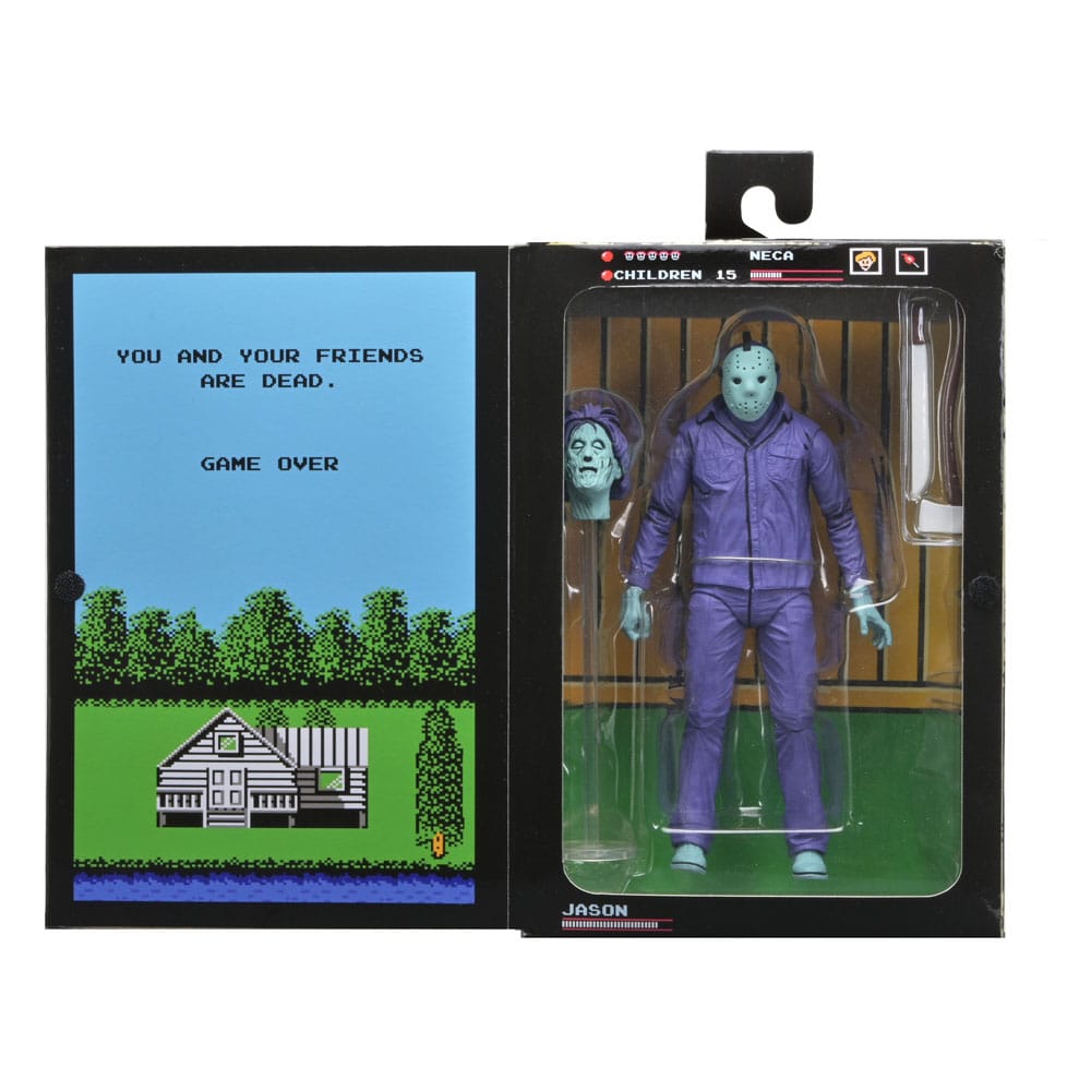 Freitag der 13. Actionfigur Jason Theme Music Edition (Classic Video Game Appearance) 18 cm 