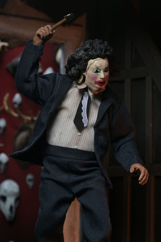 Texas Chainsaw Massacre Clothed Actionfigur Pretty Woman Leatherface 20 cm        