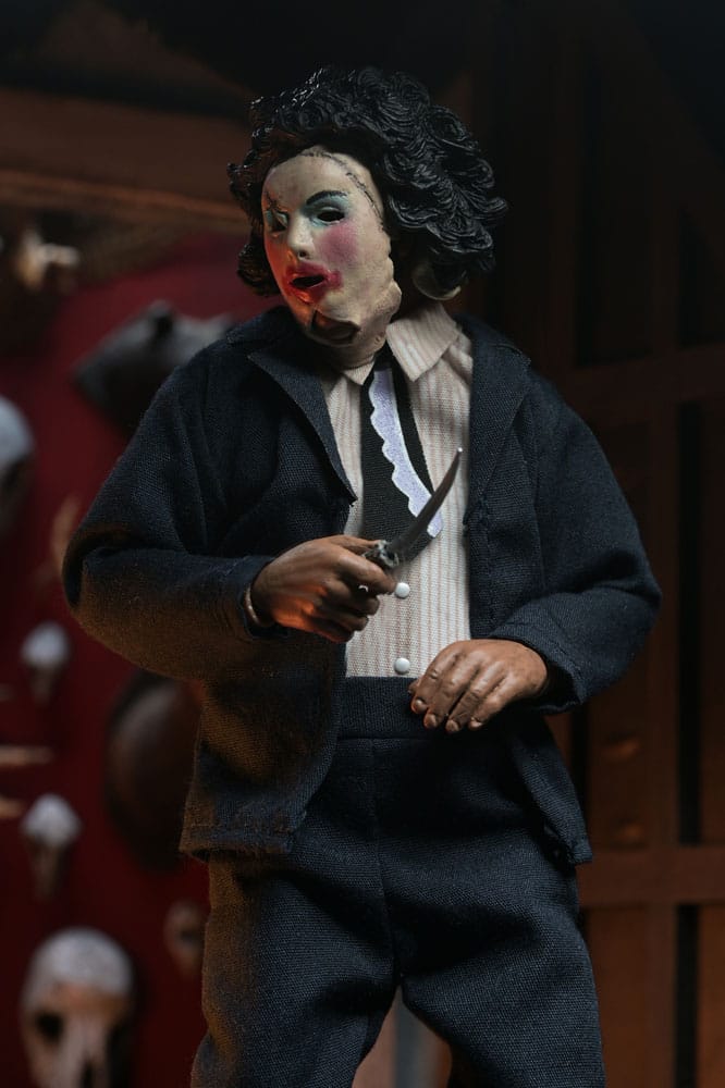 Texas Chainsaw Massacre Clothed Actionfigur Pretty Woman Leatherface 20 cm        