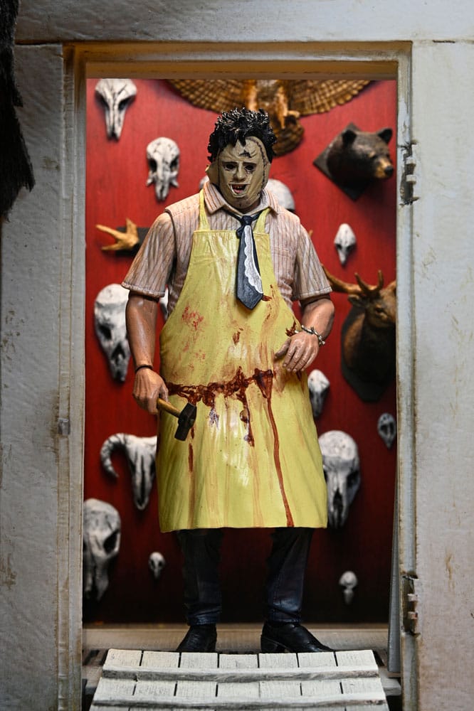 Texas Chainsaw Massacre Clothed Actionfigur Leatherface 50th Anniversary 20 cm        