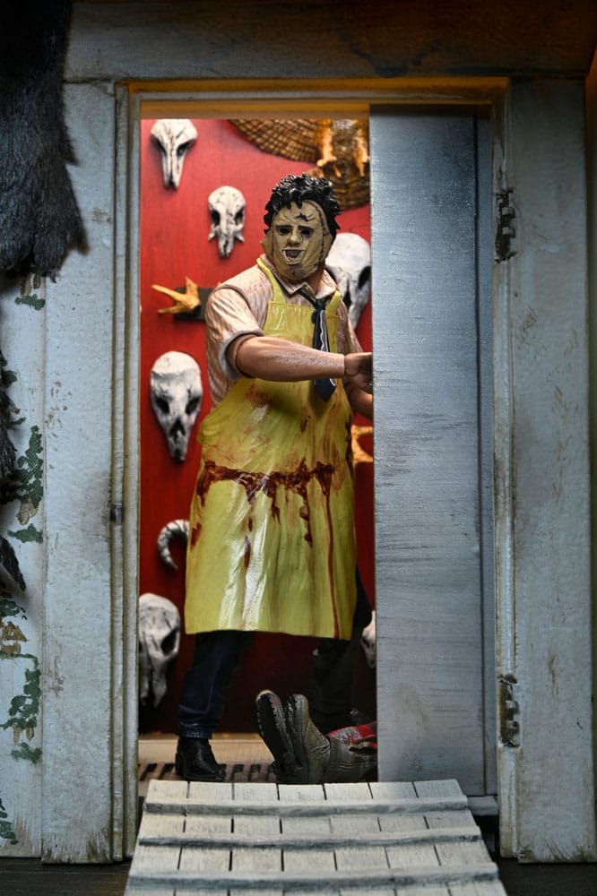 Texas Chainsaw Massacre Clothed Actionfigur Leatherface 50th Anniversary 20 cm        