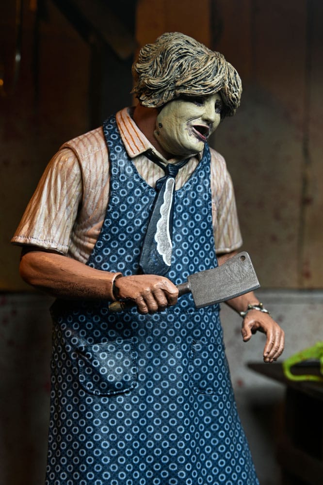 Texas Chainsaw Massacre Clothed Actionfigur Leatherface 50th Anniversary 20 cm        