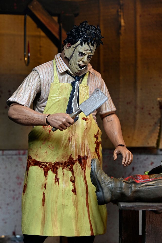 Texas Chainsaw Massacre Clothed Actionfigur Leatherface 50th Anniversary 20 cm        