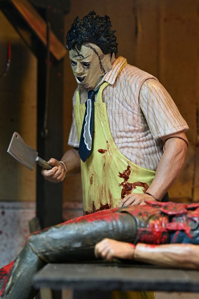 Texas Chainsaw Massacre Clothed Actionfigur Leatherface 50th Anniversary 20 cm        