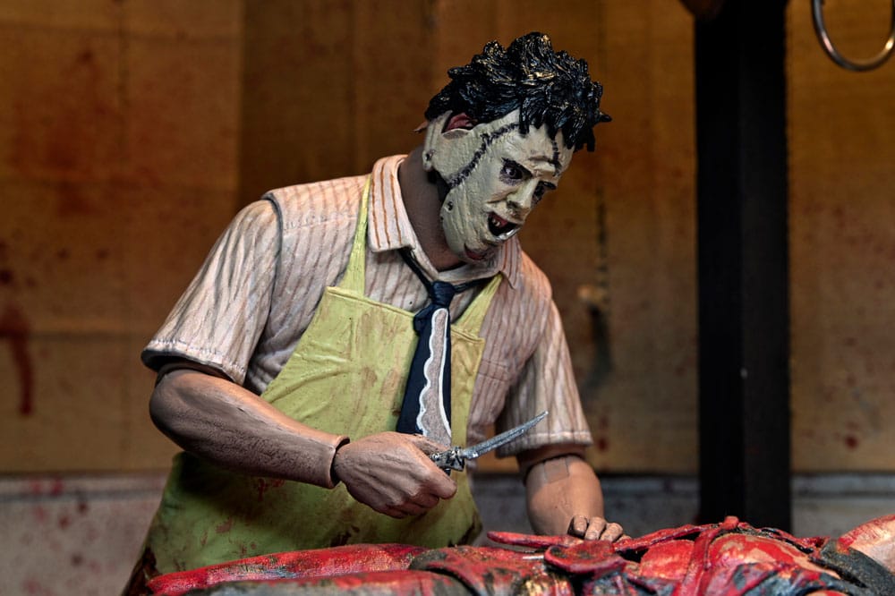 Texas Chainsaw Massacre Clothed Actionfigur Leatherface 50th Anniversary 20 cm        