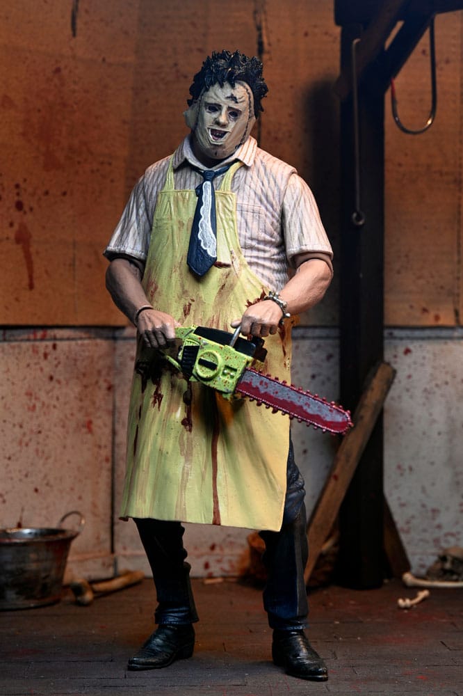 Texas Chainsaw Massacre Clothed Actionfigur Leatherface 50th Anniversary 20 cm        