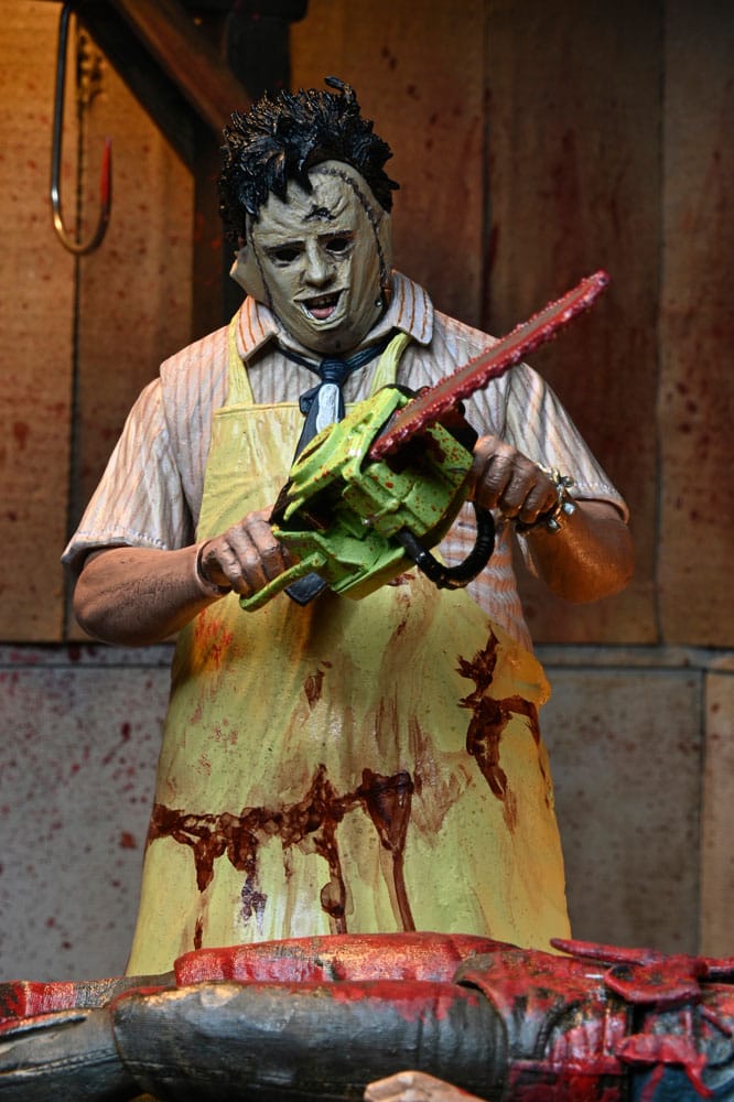 Texas Chainsaw Massacre Clothed Actionfigur Leatherface 50th Anniversary 20 cm        