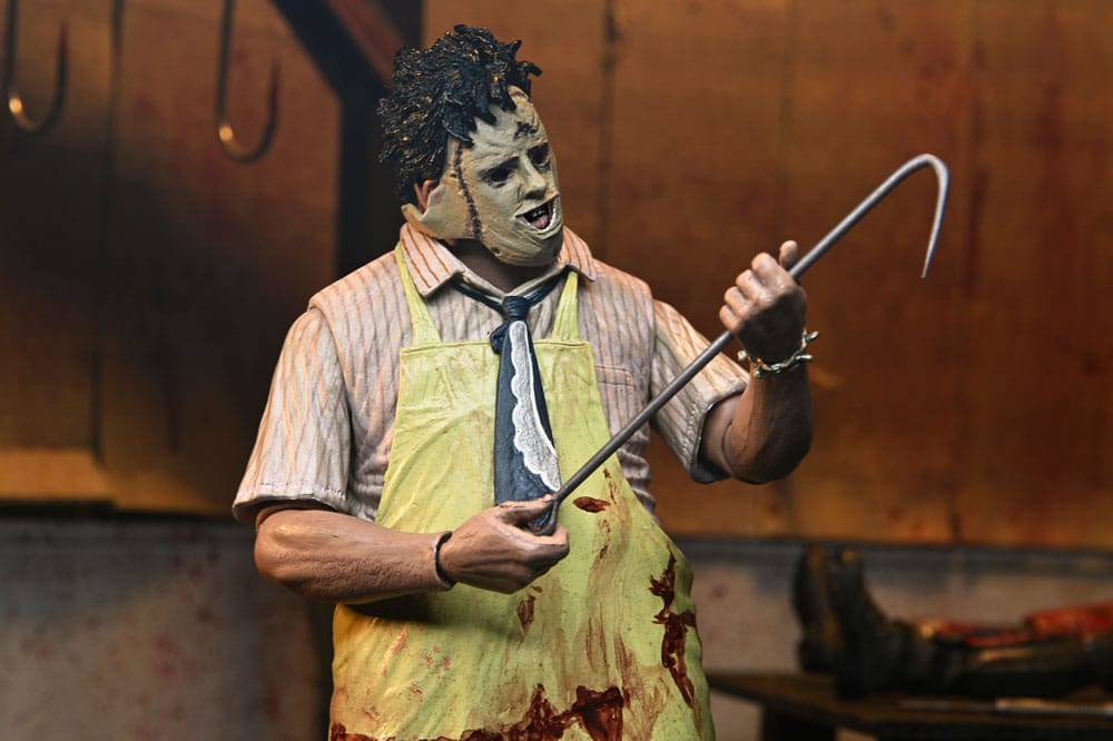 Texas Chainsaw Massacre Clothed Actionfigur Leatherface 50th Anniversary 20 cm        