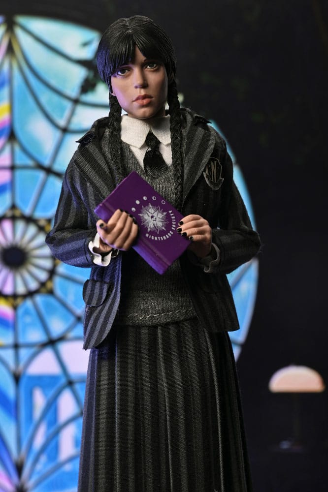 Wednesday Actionfiguren 2er Pack Wednesday Addams (Nevermore Uniform) and Enid 20 cm