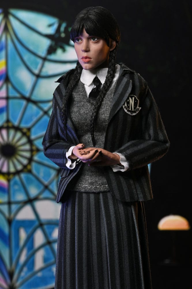 Wednesday Actionfiguren 2er Pack Wednesday Addams (Nevermore Uniform) and Enid 20 cm