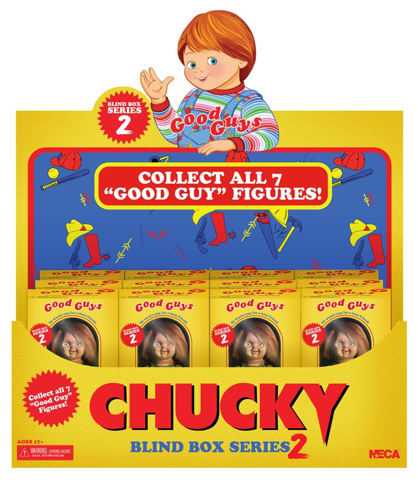 Chucky (TV Series) Actionfiguren Blind Box 1/7 Good Guy Series 2 Sortiment (12)       