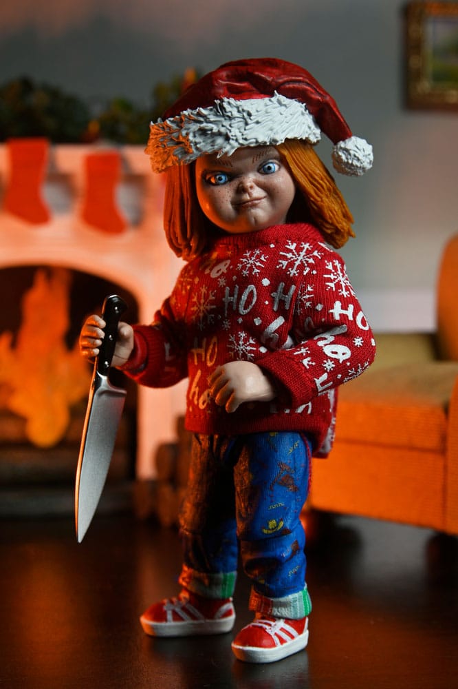 Chucky Die Mörderpuppe Actionfigur Ultimate Chucky (Holiday Edition) 18 cm