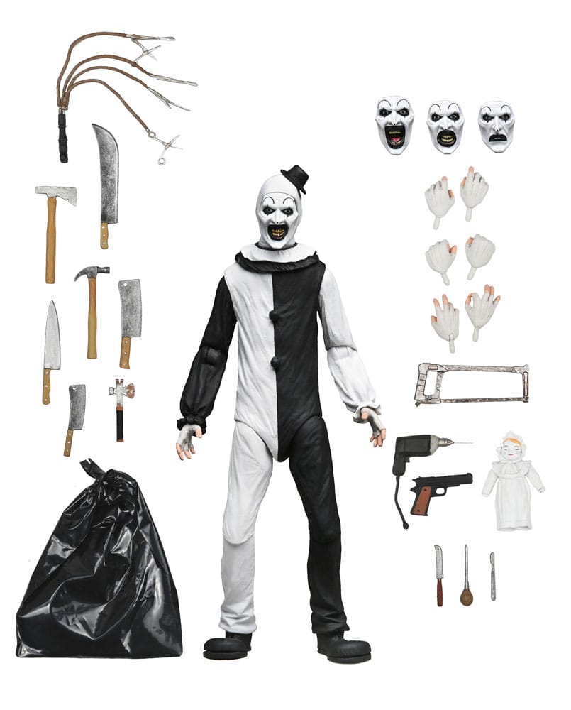 Terrifier Actionfigur Ultimate Art the Clown 17 cm     