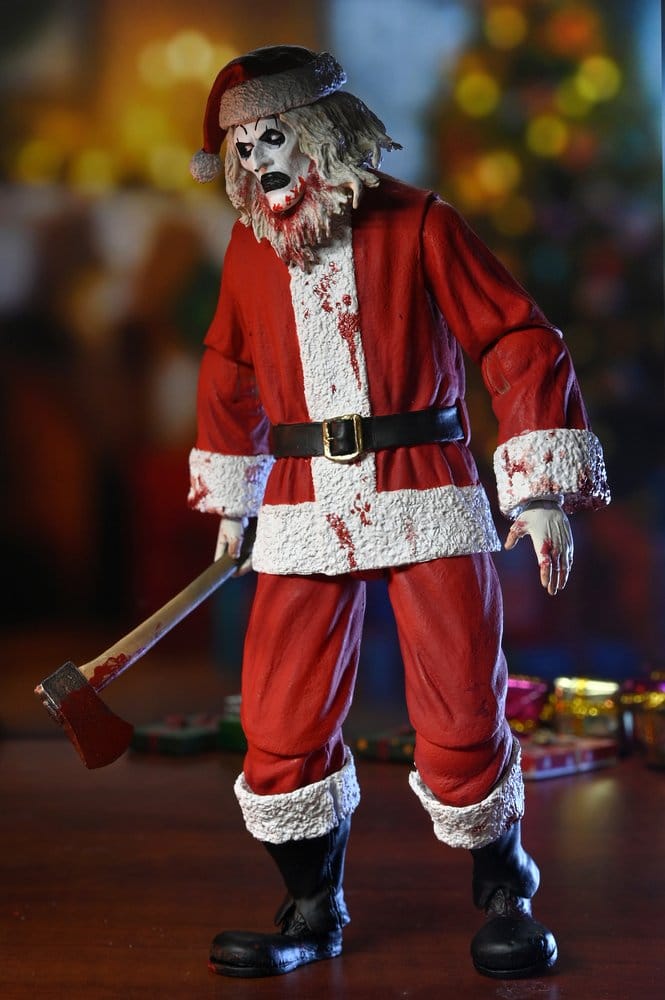 Terrifier 3 Actionfigur Ultimate Santa Suit Art the Clown (Bloody Version) 18 cm