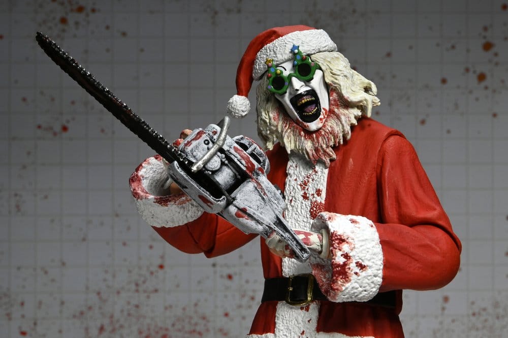 Terrifier 3 Actionfigur Ultimate Santa Suit Art the Clown (Bloody Version) 18 cm