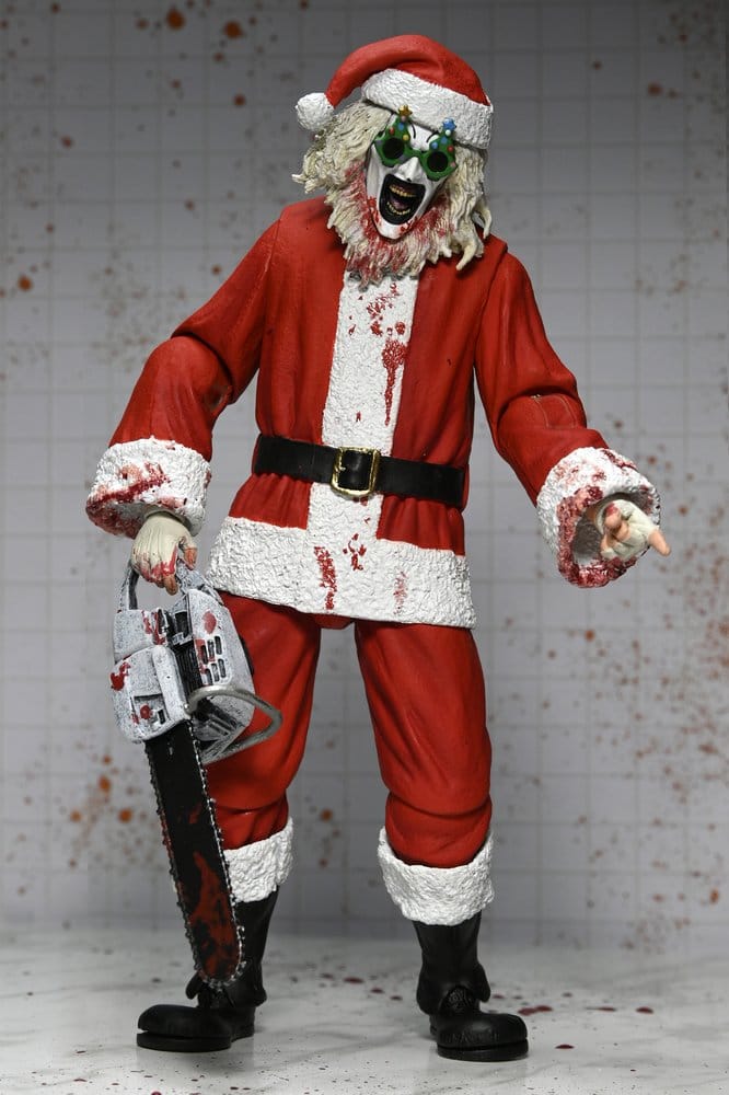 Terrifier 3 Actionfigur Ultimate Santa Suit Art the Clown (Bloody Version) 18 cm